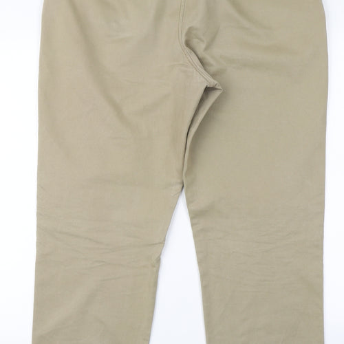 TU Mens Beige   Chino Trousers Size 36 in L30 in