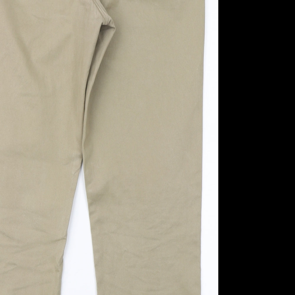 TU Mens Beige   Chino Trousers Size 36 in L30 in