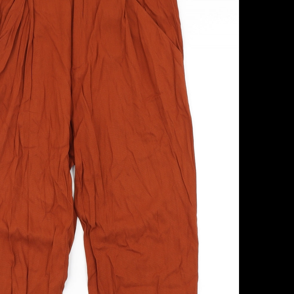 Zara Womens Brown   Trousers  Size S L25 in