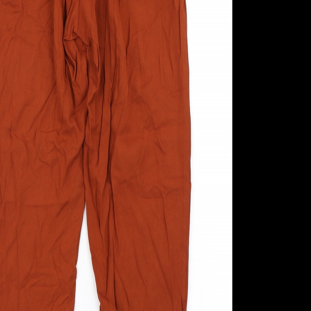 Zara Womens Brown   Trousers  Size S L25 in