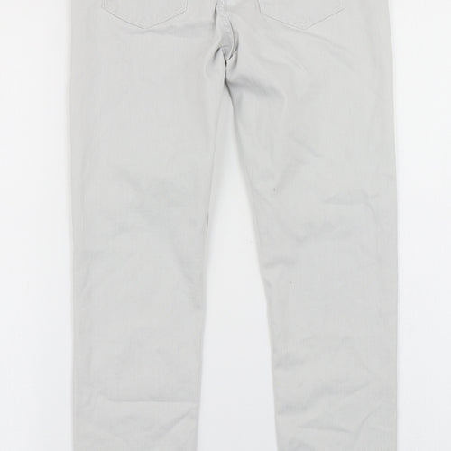 &Denim Girls Grey  Denim Skinny Jeans Size 11-12 Years
