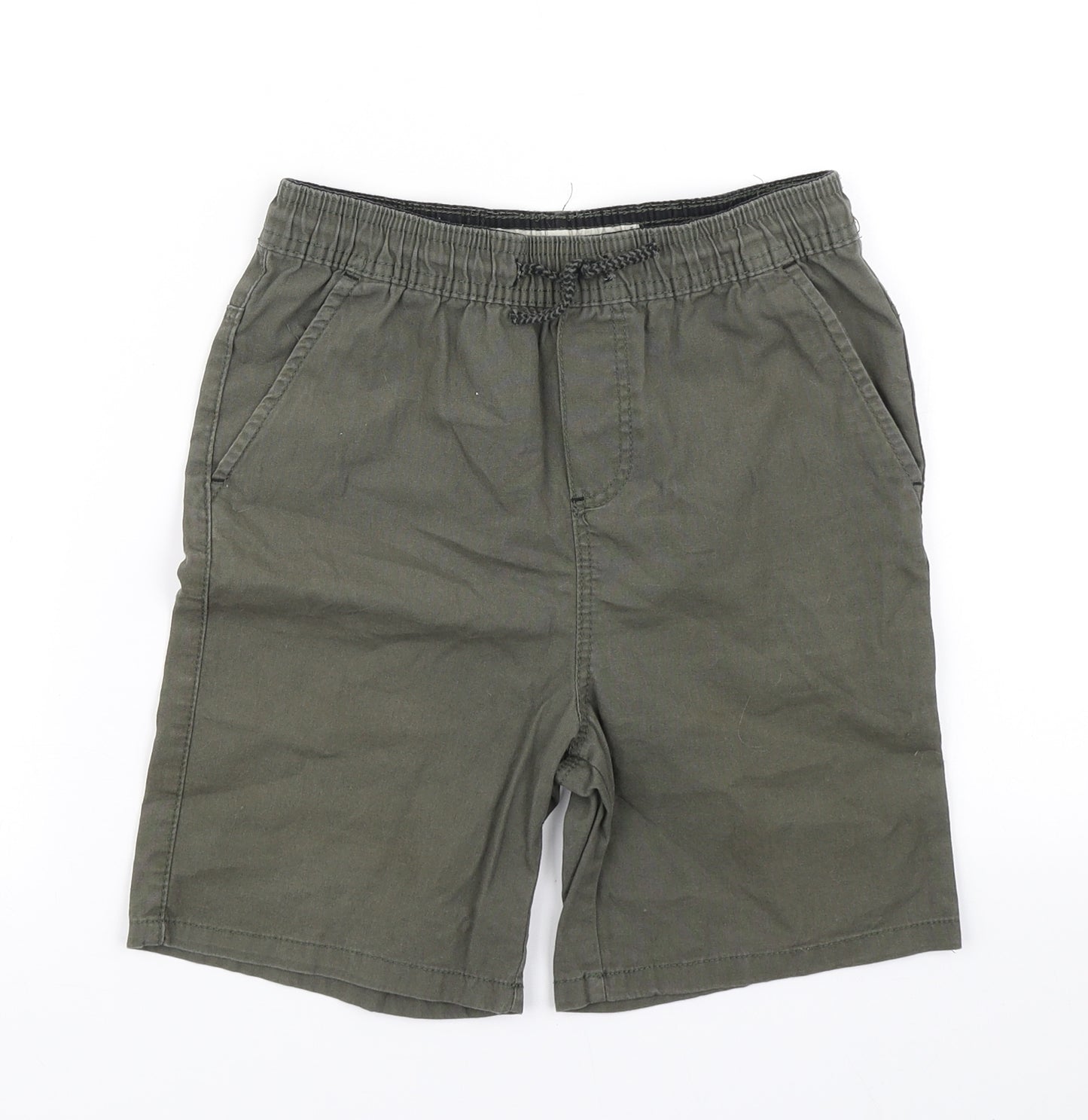 Denim Co Boys Green   Chino Shorts Size 10-11 Years