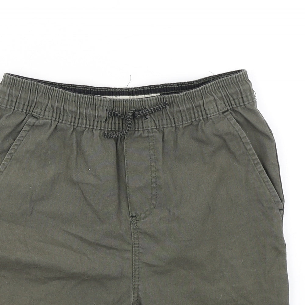 Denim Co Boys Green   Chino Shorts Size 10-11 Years