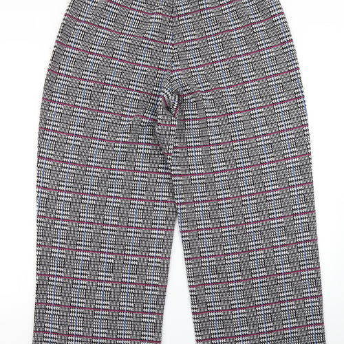Aniston Womens Black Houndstooth  Trousers  Size 16 L24 in
