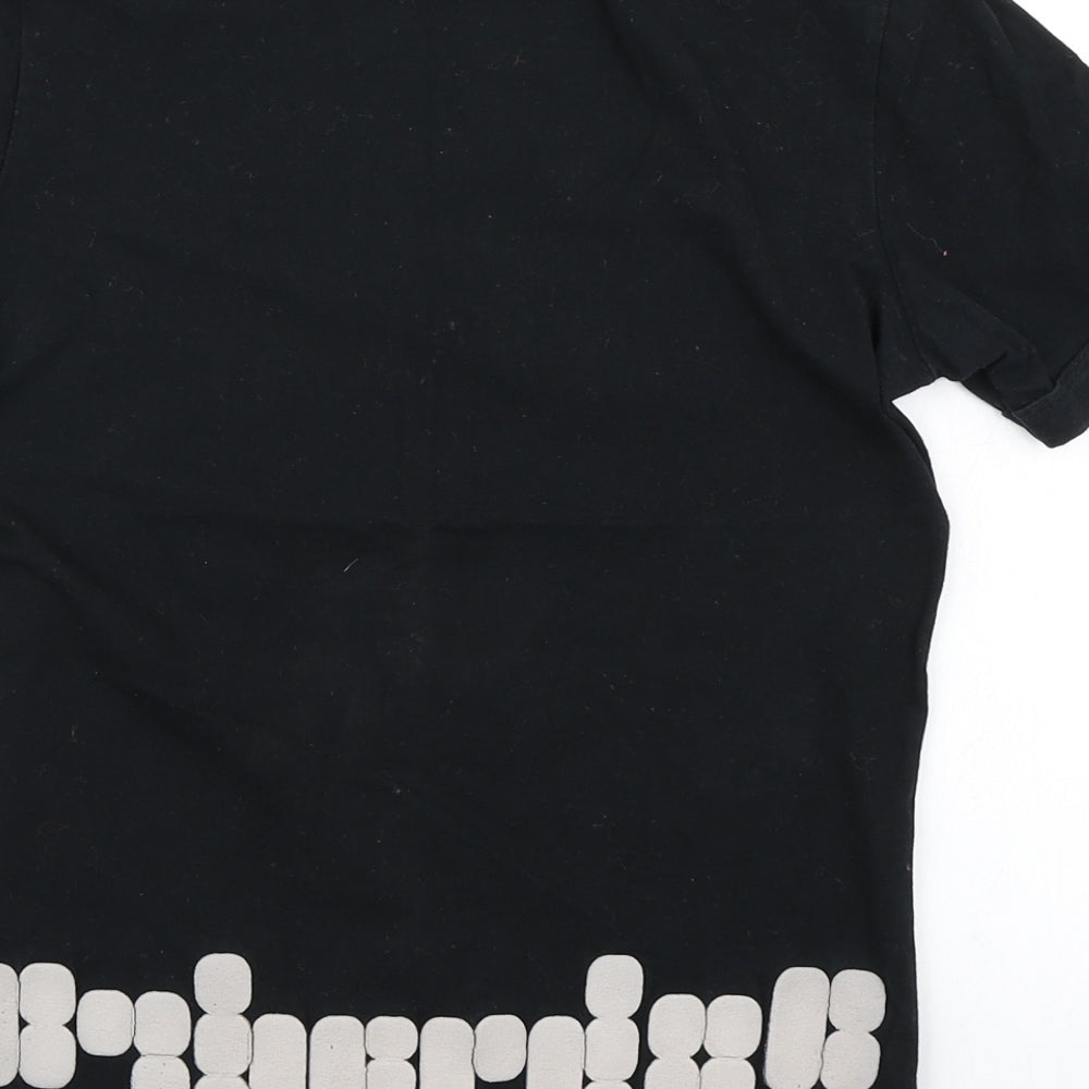 Cyberdog Mens Black    T-Shirt Size S