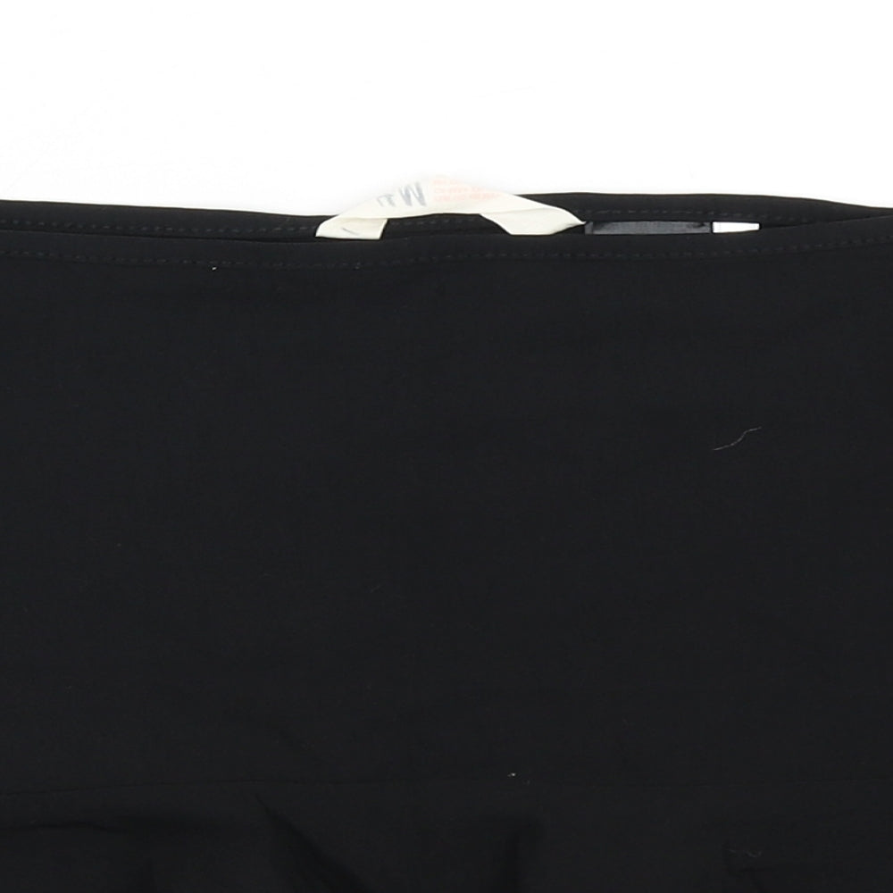 H&M Girls Black   Pleated Skirt Size 15 Years