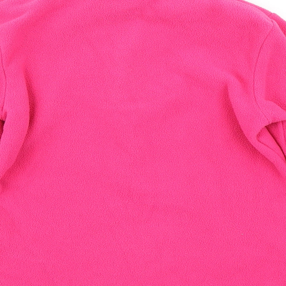 Mountain Warehouse Girls Pink  Fleece Pullover Sweatshirt Size 3-4 Years