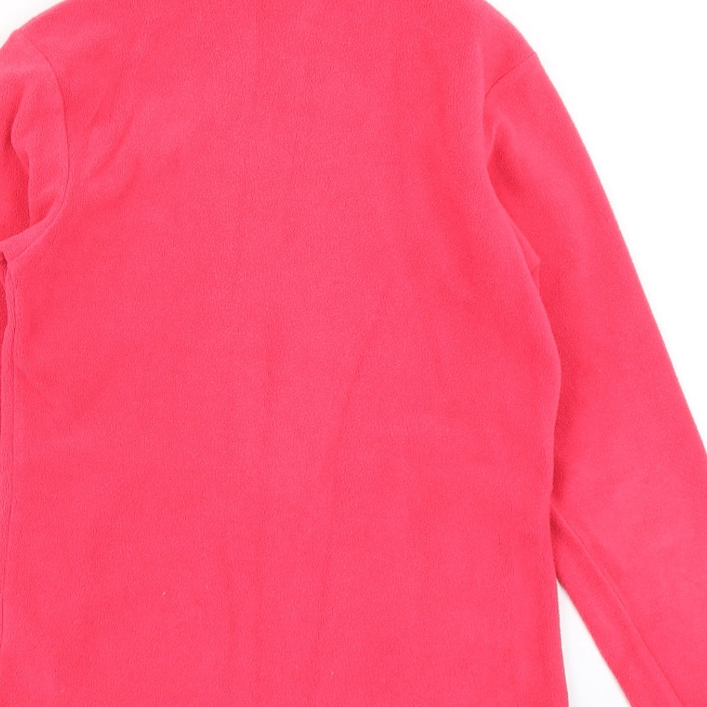 Campris Girls Pink  Fleece Full Zip Sweatshirt Size 11-12 Years