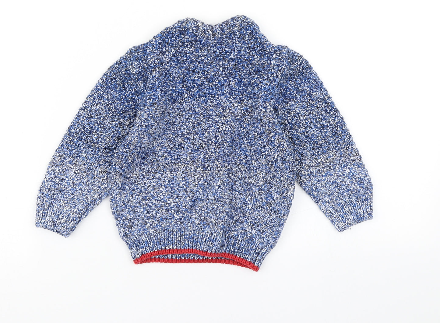 NEXT Boys Blue  Knit Pullover Jumper Size 2-3 Years