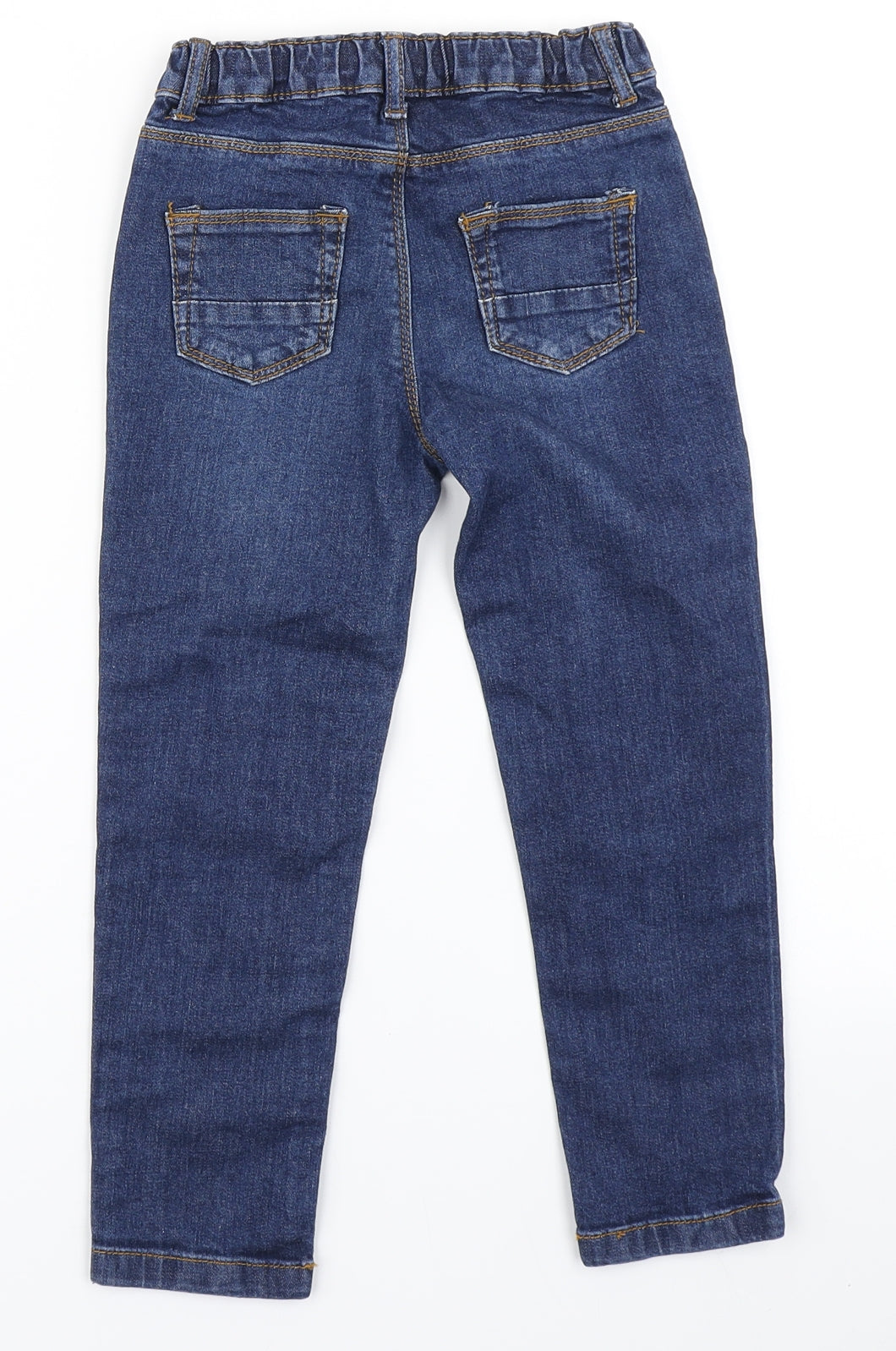 Nutmeg Girls Blue  Denim Skinny Jeans Size 4-5 Years