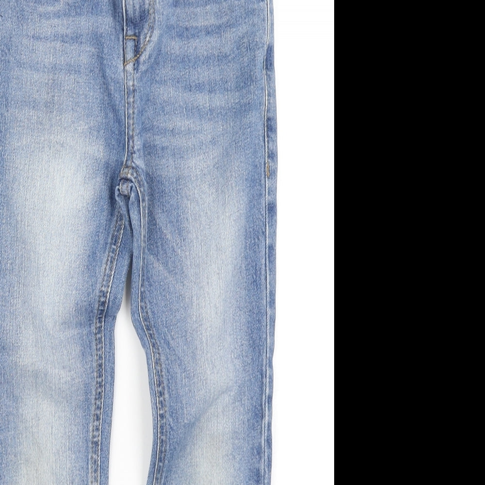 F&F Boys Blue  Denim Straight Jeans Size 7-8 Years