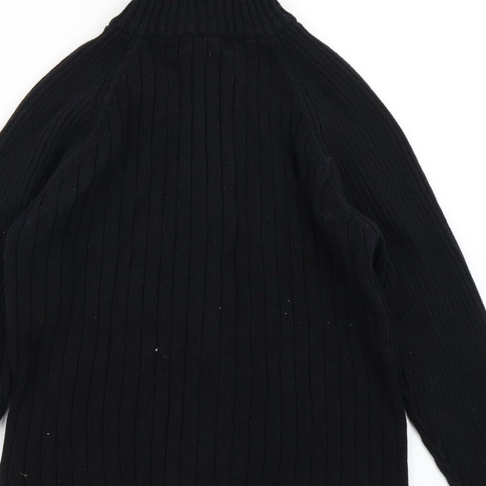 Debbie Morgans Womens Black  Knit Cardigan Jumper Size L