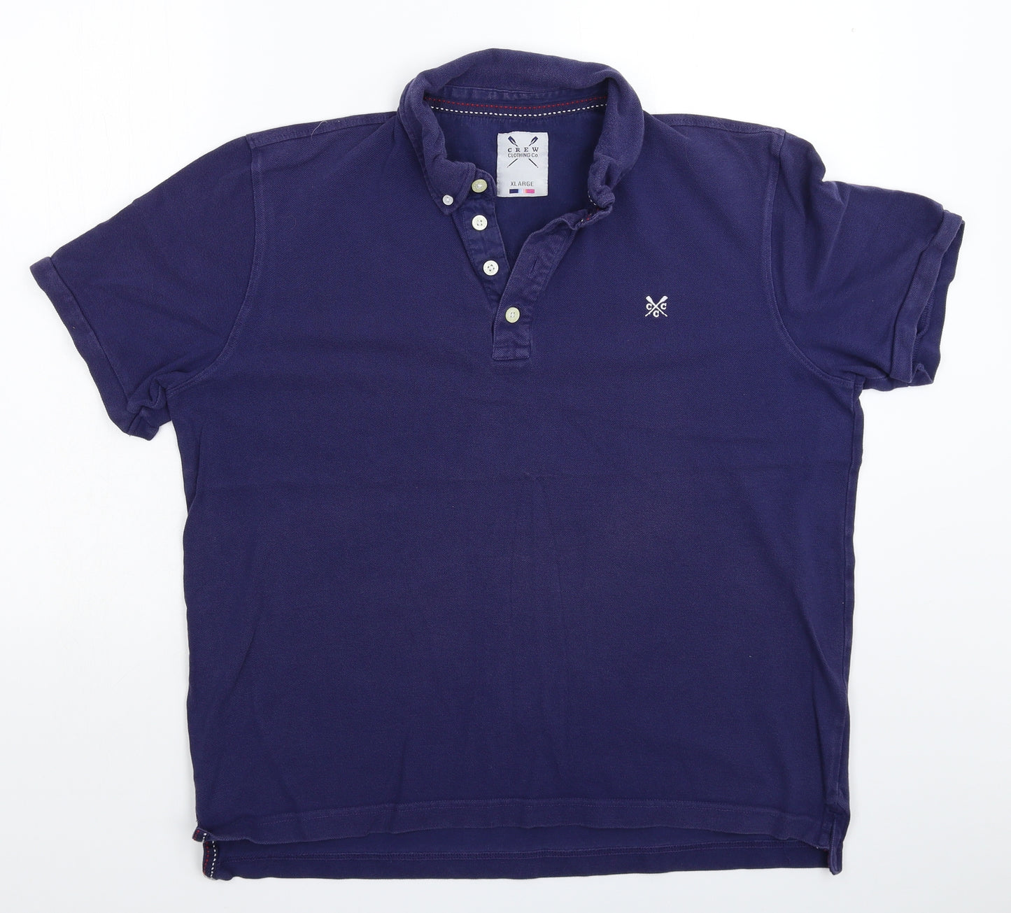 Crew Clothing Mens Blue    Polo Size XL