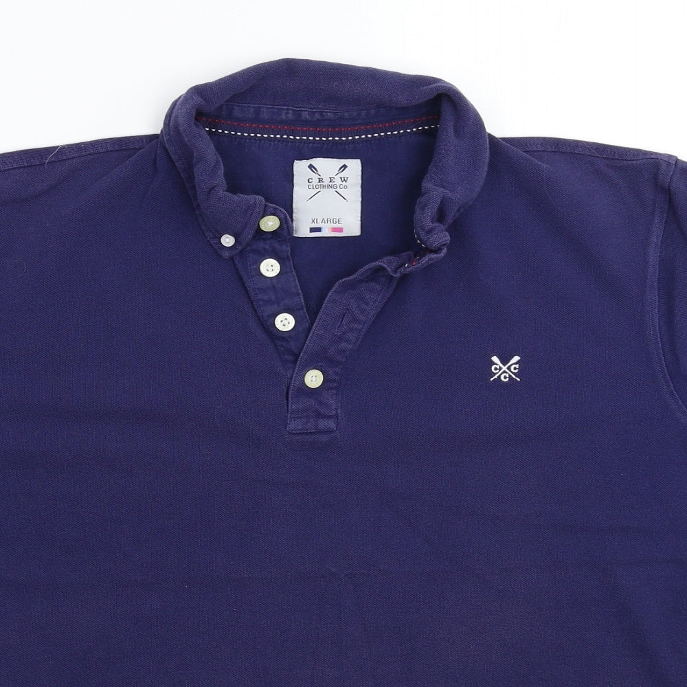 Crew Clothing Mens Blue    Polo Size XL