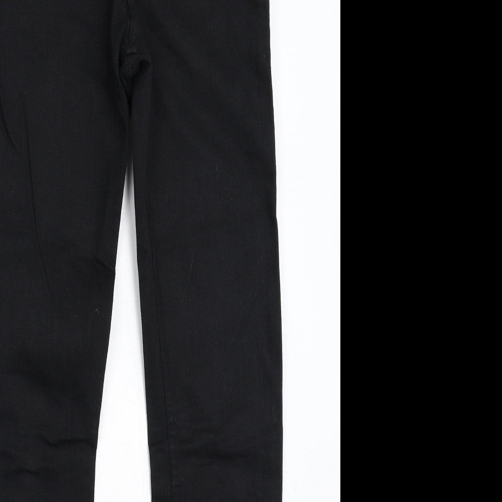 Divided Womens Black  Denim Skinny Jeans Size 28 in L31 in