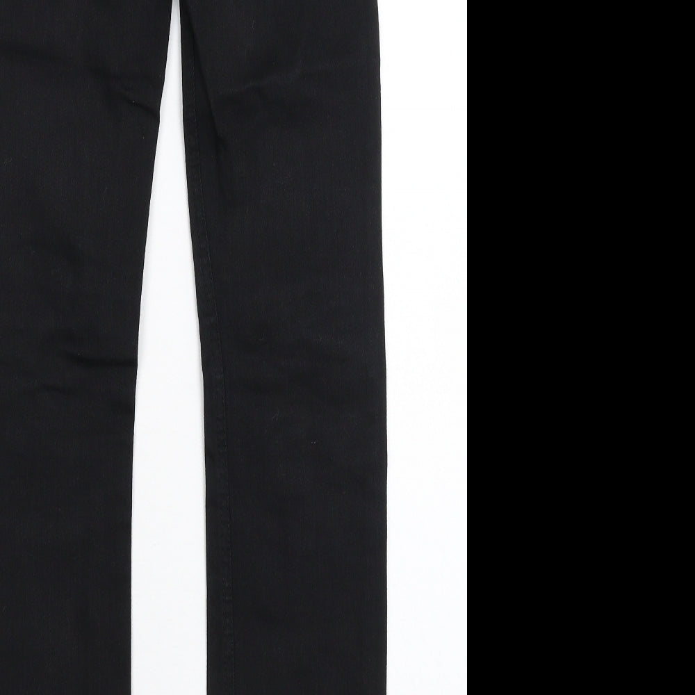 Divided Womens Black  Denim Skinny Jeans Size 28 in L31 in
