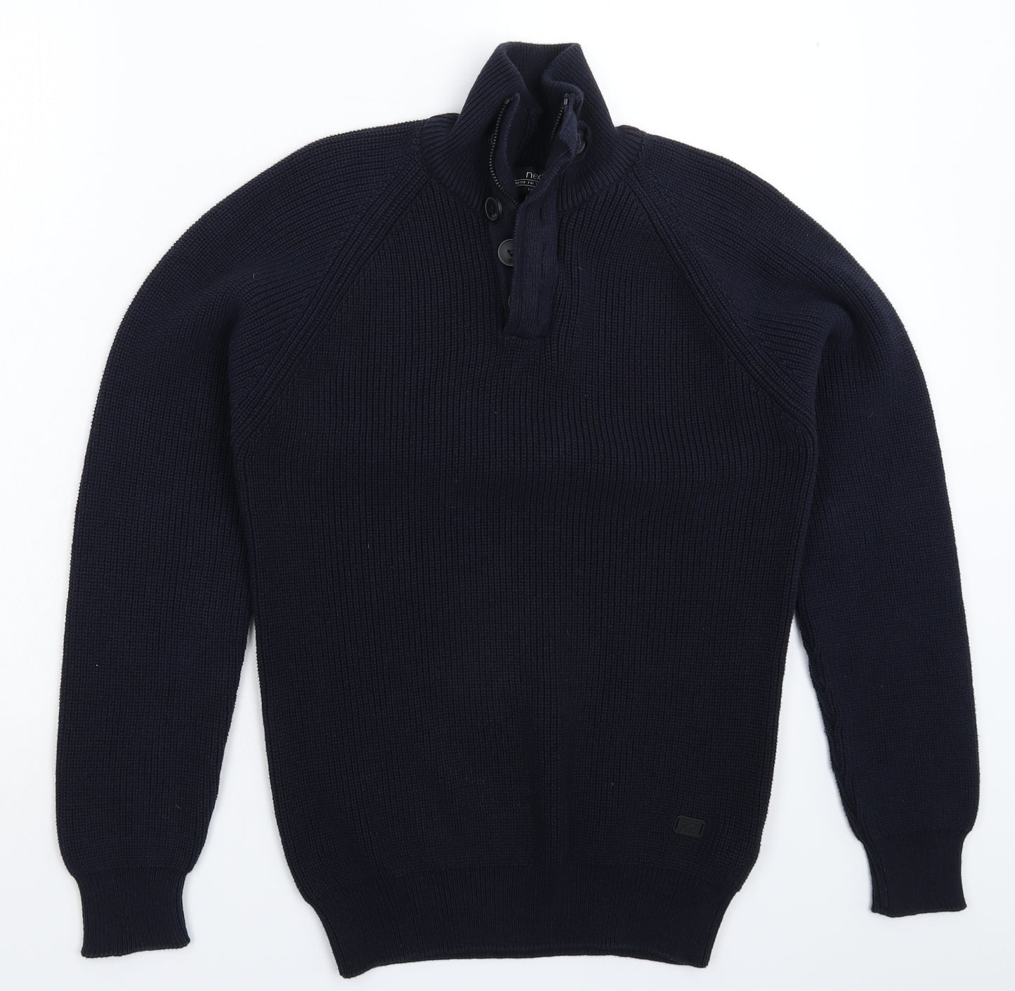 NEXT Mens Blue  Knit Pullover Jumper Size L