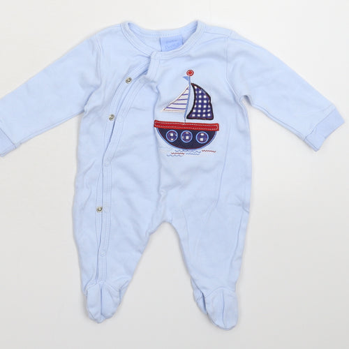 Bebe Bonito Baby Blue   Babygrow One-Piece Size 0-3 Months