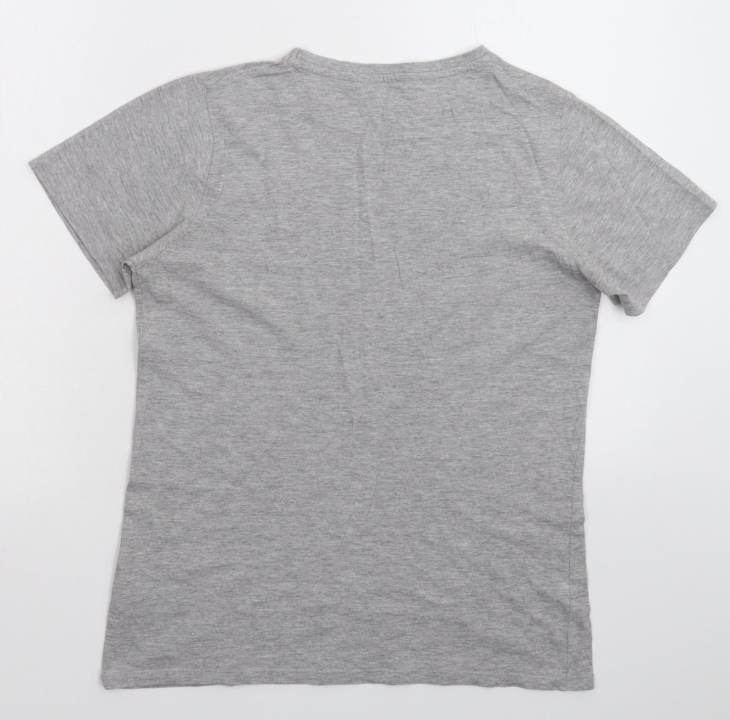 New Look Womens Grey   Basic T-Shirt Size 10