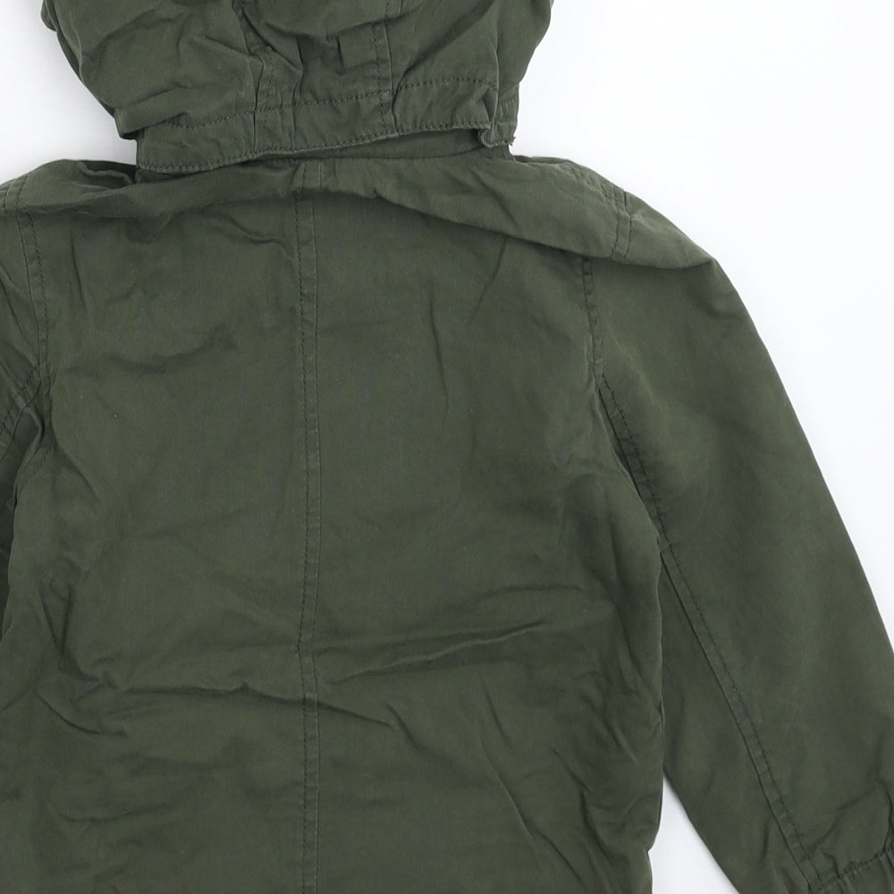 H&M Boys Green   Jacket Coat Size 2-3 Years