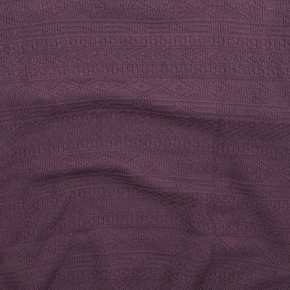 Ben Sherman Mens Grey  Knit Pullover Jumper Size L