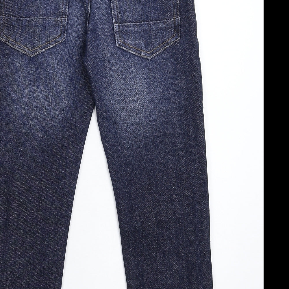 George Boys Blue  Denim Straight Jeans Size 7-8 Years