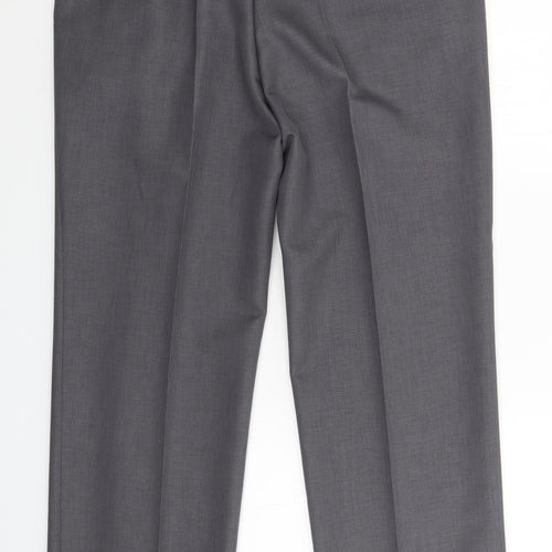 Emsmorn Mens Grey   Dress Pants Trousers Size 36 L33 in