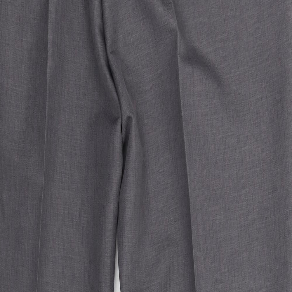 Emsmorn Mens Grey   Dress Pants Trousers Size 36 L33 in