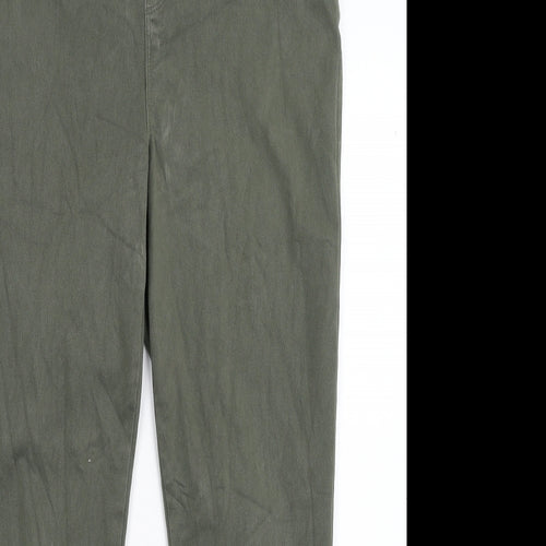 George Womens Green  Denim Jegging Jeans Size 16 L27 in
