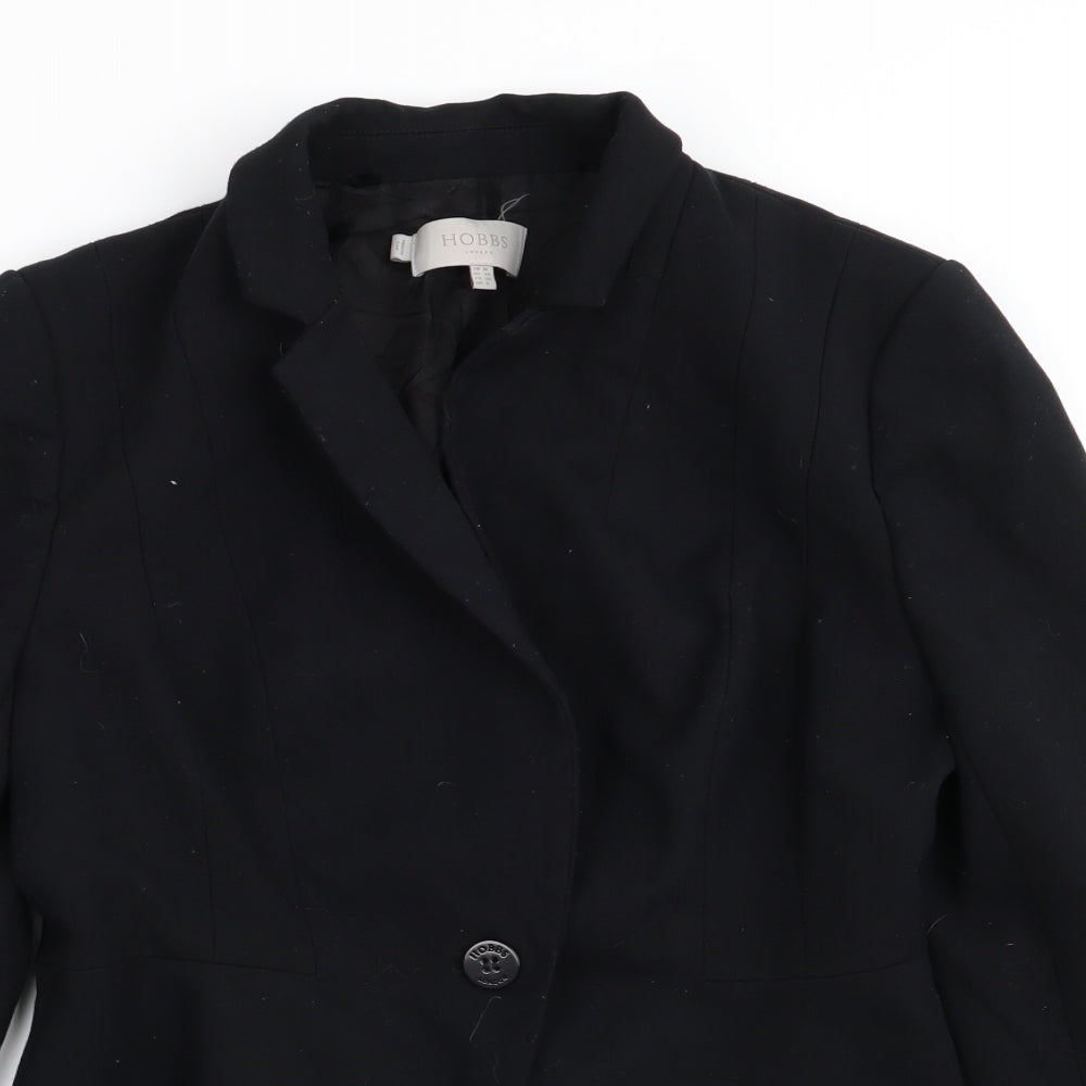 Hobbs Womens Black   Jacket Blazer Size 10