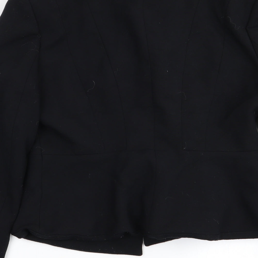Hobbs Womens Black   Jacket Blazer Size 10