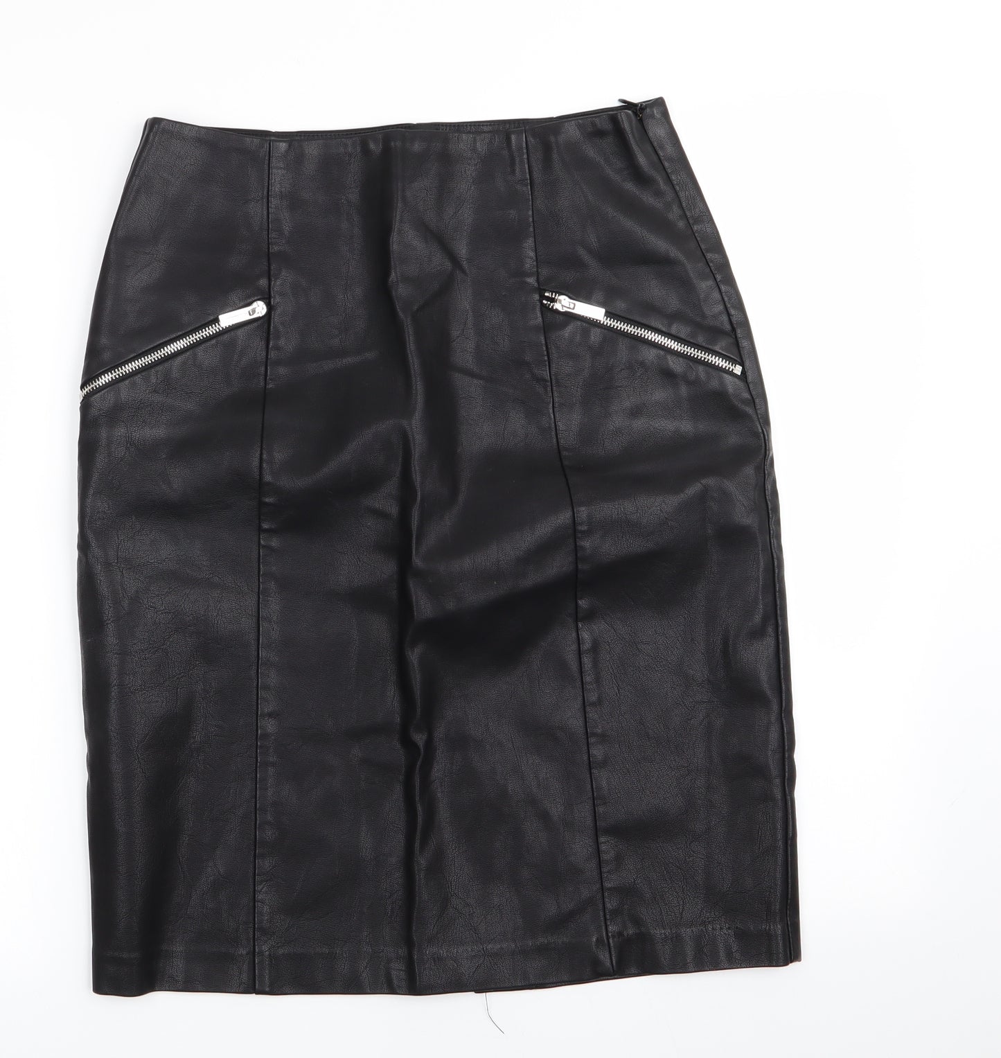 New Look Womens Black   A-Line Skirt Size 12