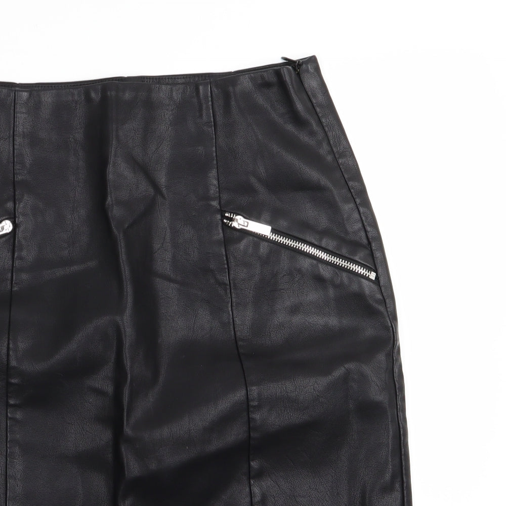 New Look Womens Black   A-Line Skirt Size 12
