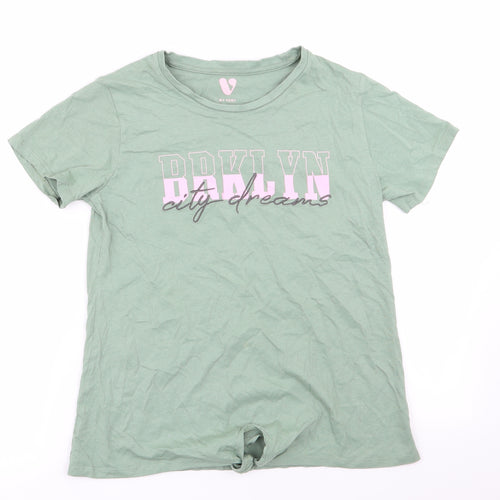 by very Girls Green   Basic T-Shirt Size 14 Years
