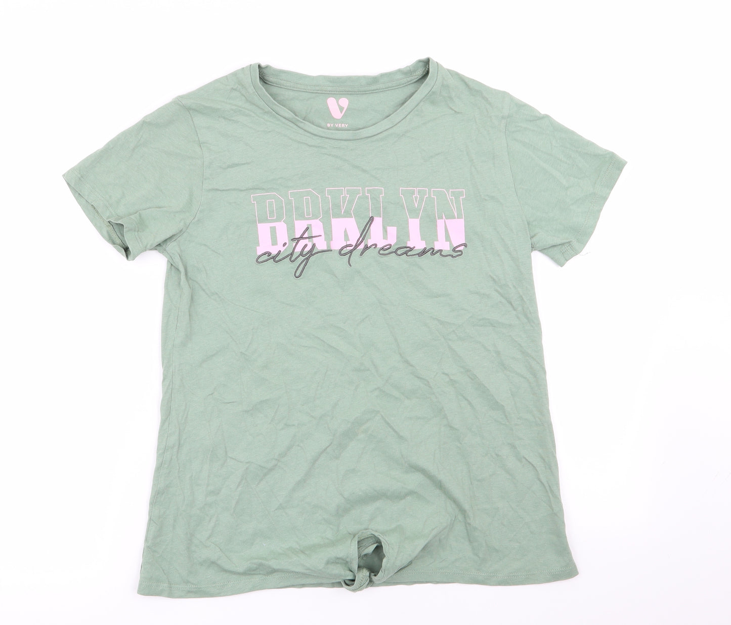 by very Girls Green   Basic T-Shirt Size 14 Years