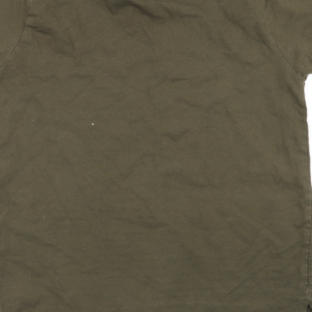 Primark Boys Green   Basic T-Shirt Size 10-11 Years