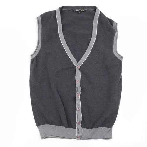 Asda George Mens Grey   Cardigan Jumper Size S