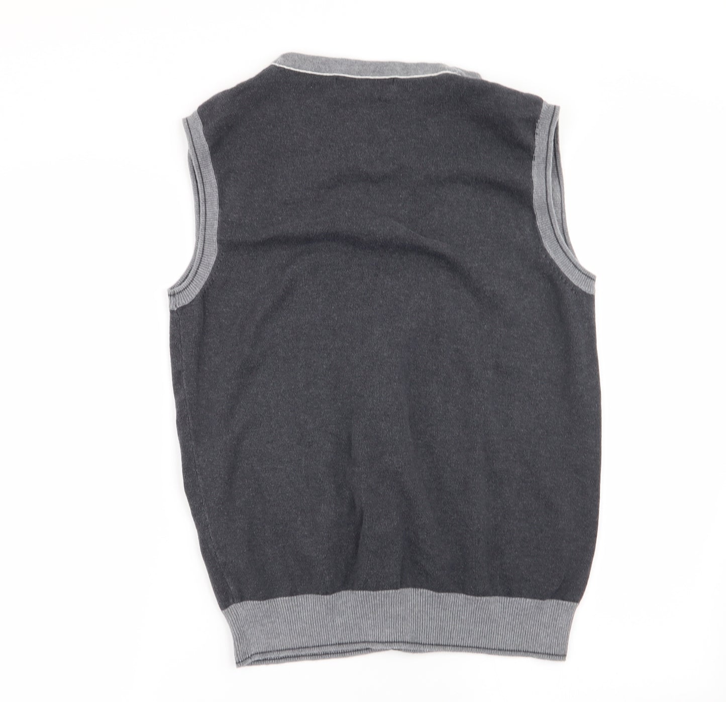 Asda George Mens Grey   Cardigan Jumper Size S