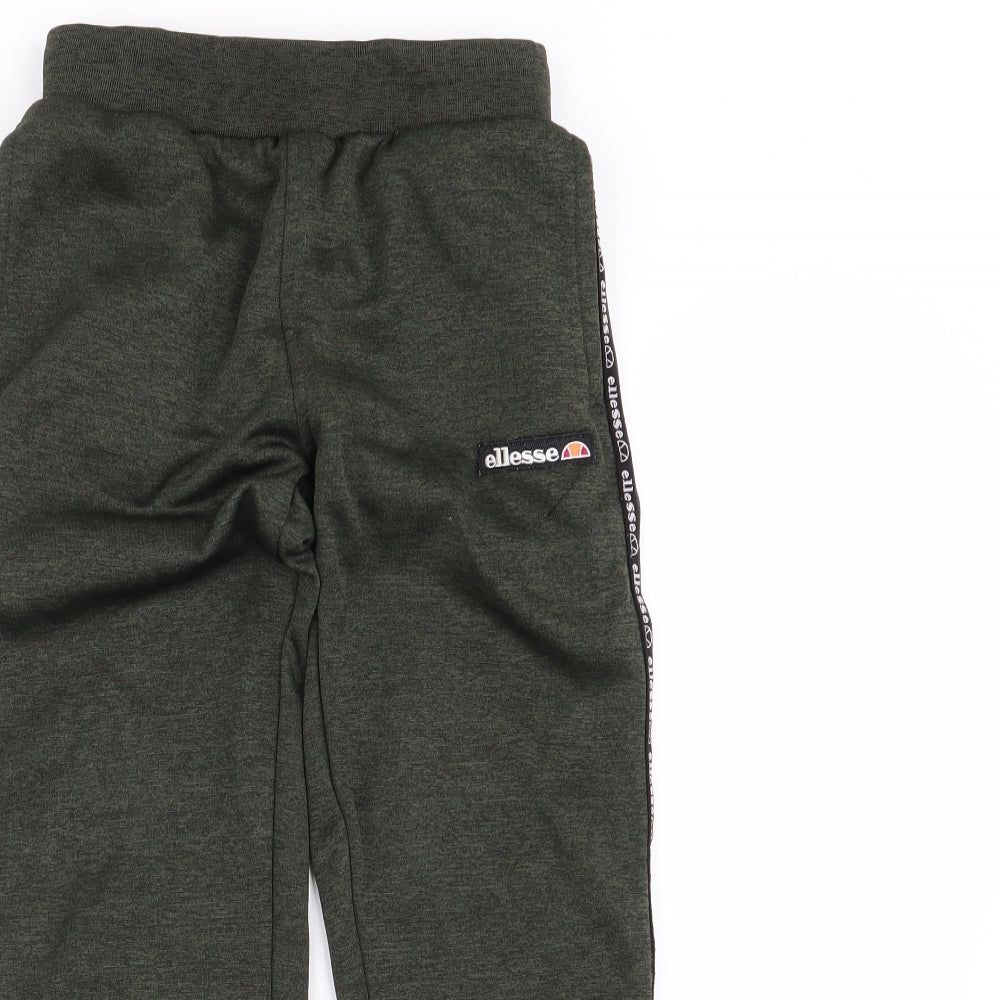 ellesse Boys Green   Jogger Trousers Size 6-7 Years