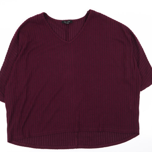 New Look Womens Red   Basic T-Shirt Size M