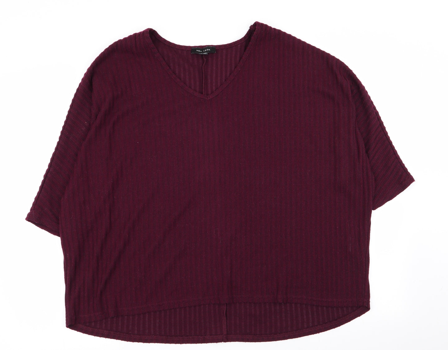 New Look Womens Red   Basic T-Shirt Size M