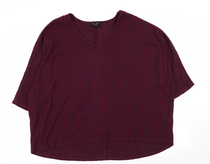 New Look Womens Red   Basic T-Shirt Size M