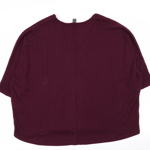 New Look Womens Red   Basic T-Shirt Size M