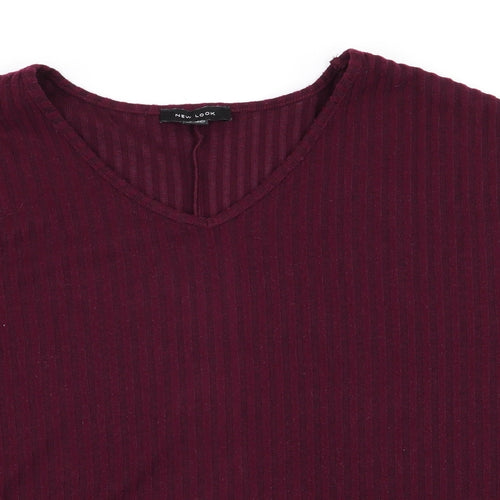 New Look Womens Red   Basic T-Shirt Size M