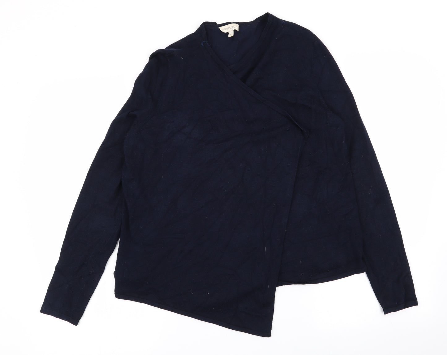 Monsoon Womens Blue   Cardigan Jumper Size M