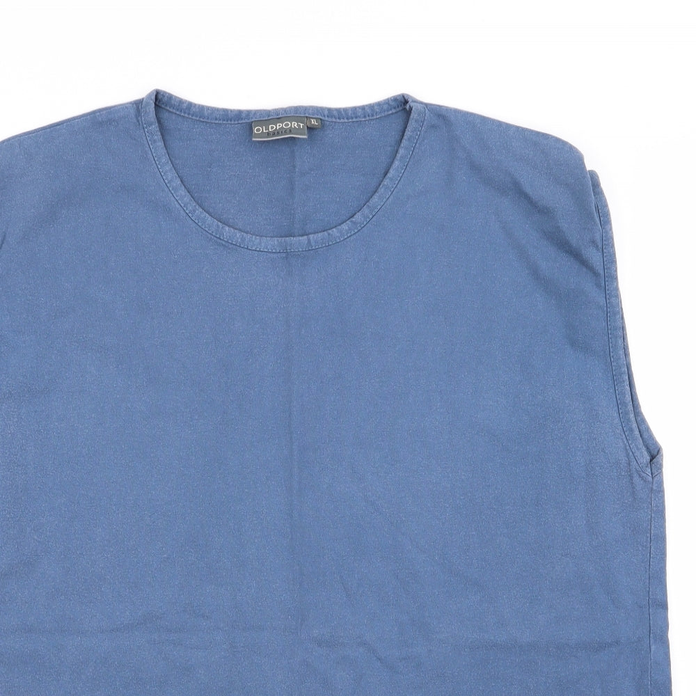 oldport Mens Blue    T-Shirt Size XL  - tank top