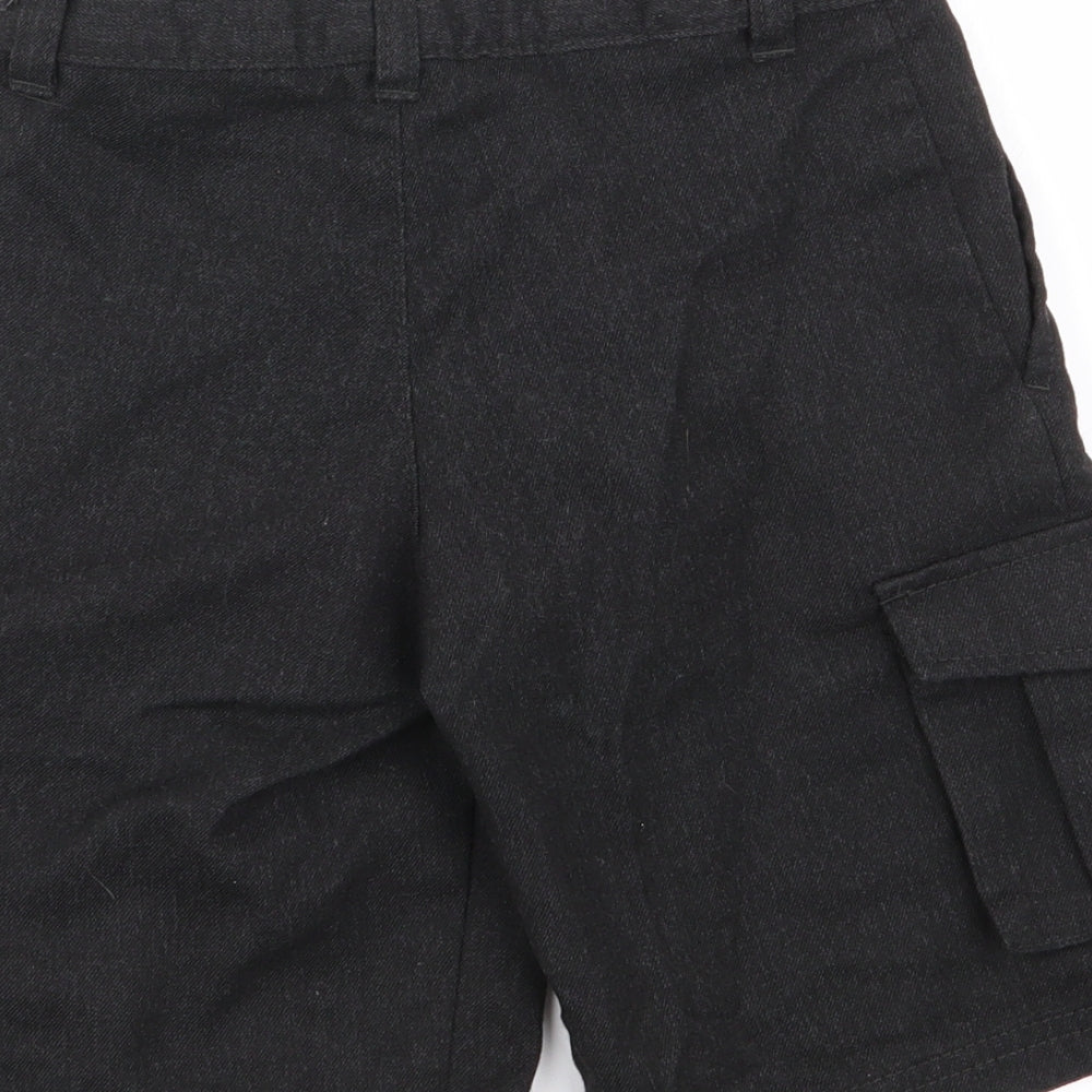 Asda George Boys Grey   Cargo Shorts Size 5-6 Years - school shorts