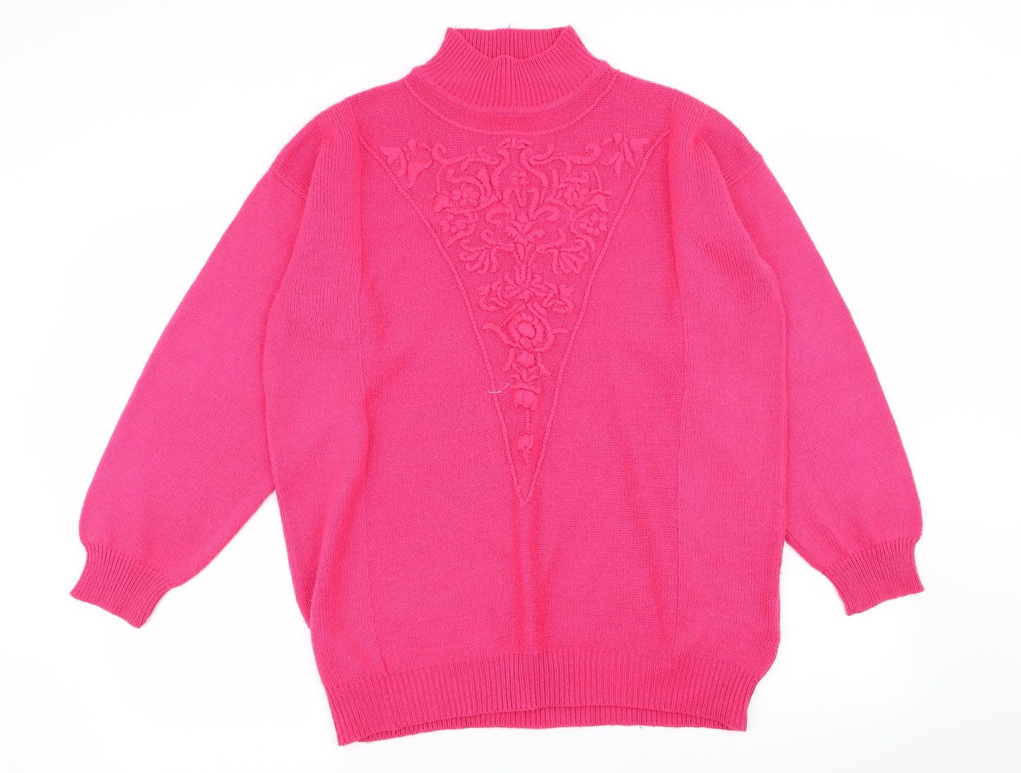emrece Womens Pink   Pullover Jumper Size 16