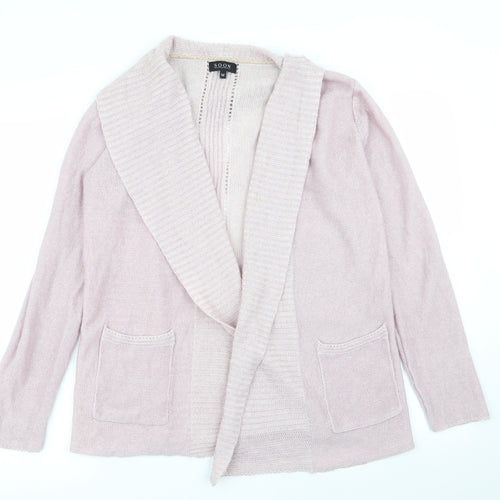 Soon Womens Pink   Cardigan Jumper Size M