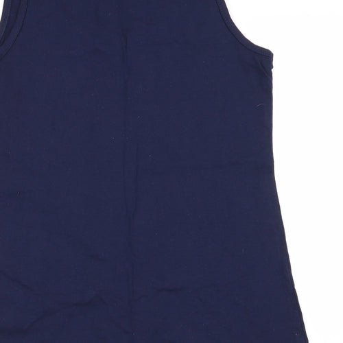 Fruit of the Loom Womens Blue   Basic Tank Size M